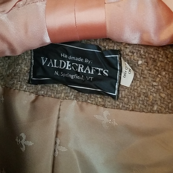 *VINTAGE* *HANDMADE* Vermont Wool Jacket - Picture 4 of 5